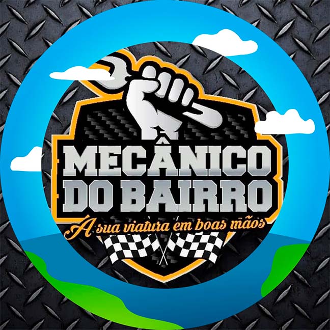 Interior da oficina Mecânico do Bairro